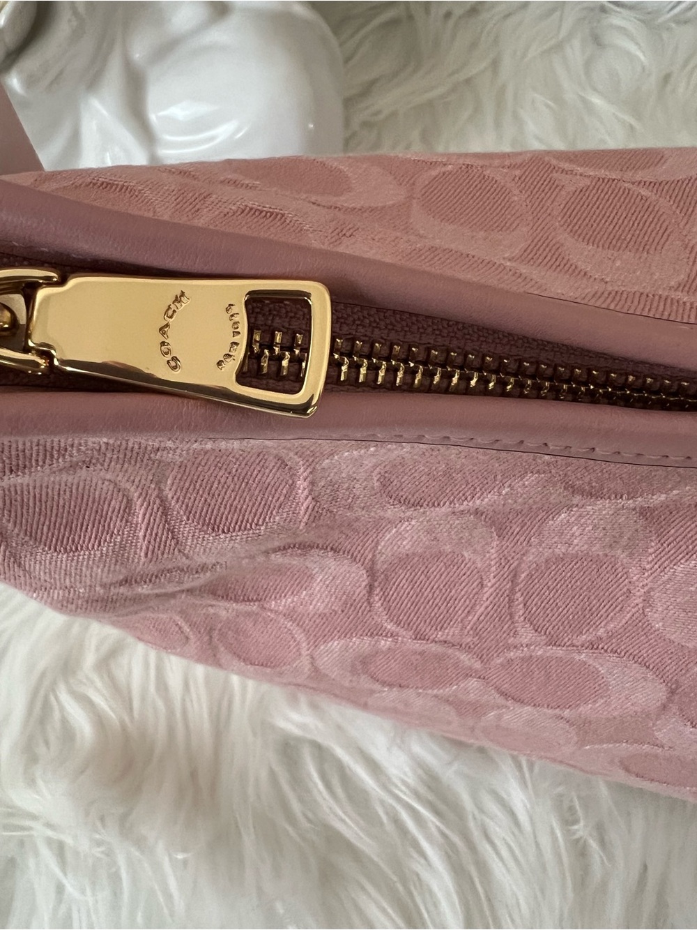 Coach Laurel in pink denim - Picture 7 of 11